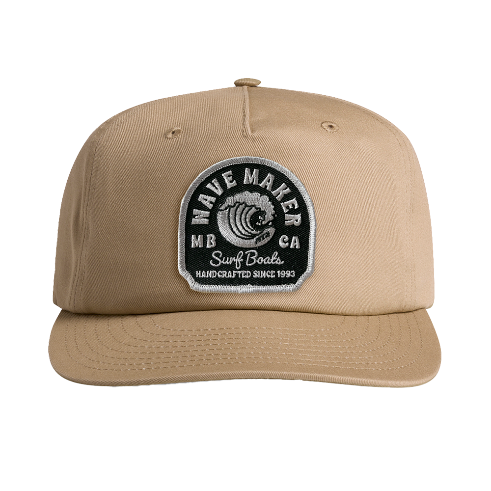 WAVE MAKER GREY PATCH HAT