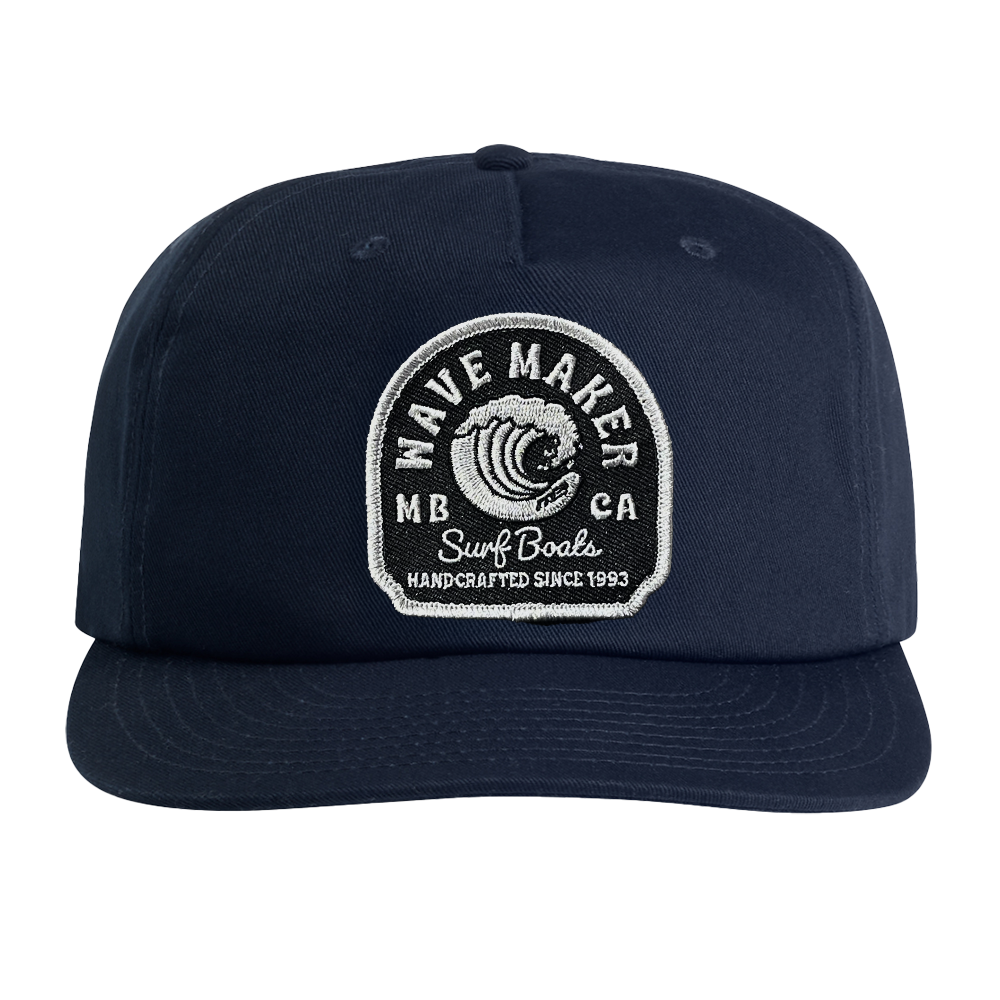 WAVE MAKER GREY PATCH HAT