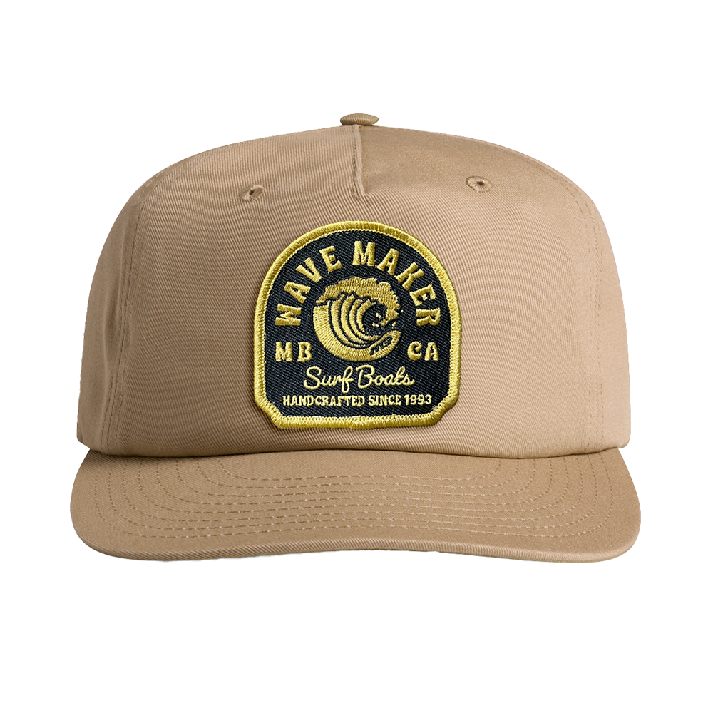 WAVE MAKER GOLD PATCH HAT