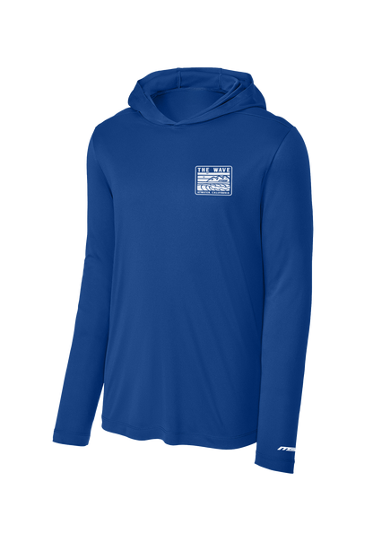 THE WAVE LONG SLEEVE HOODED SUN SHIRT