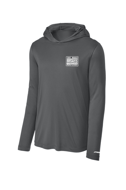THE WAVE LONG SLEEVE HOODED SUN SHIRT