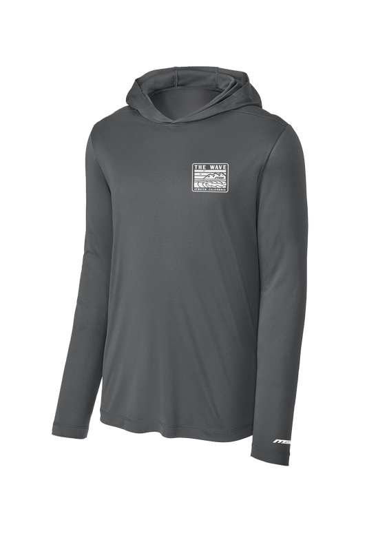 THE WAVE LONG SLEEVE HOODED SUN SHIRT