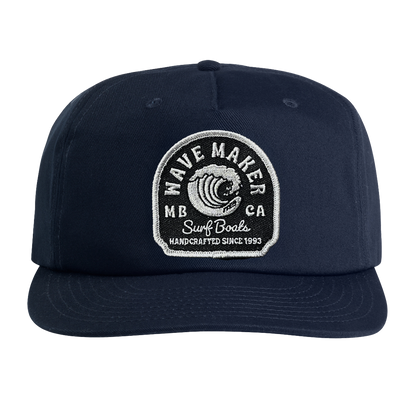 WAVE MAKER GREY PATCH HAT