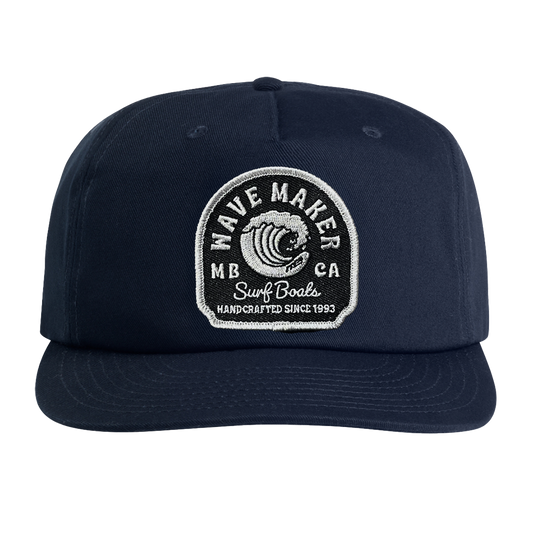 WAVE MAKER GREY PATCH HAT