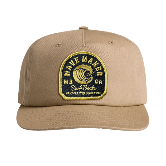WAVE MAKER GOLD PATCH HAT